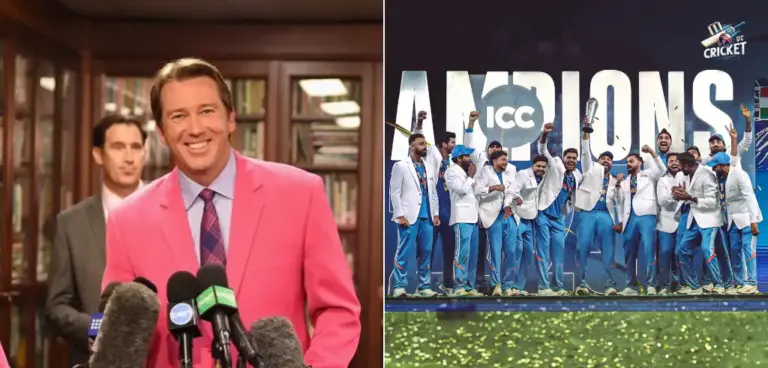 Glenn McGrath controversy related to the India match