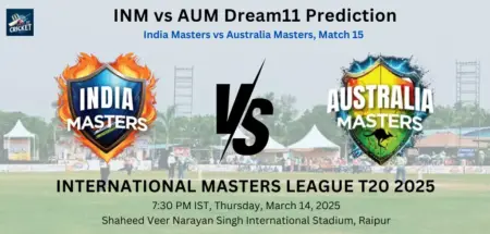 INM vs AUM Dream11 Prediction