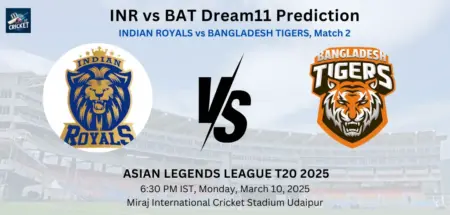 INR vs BAT Dream11 Prediction