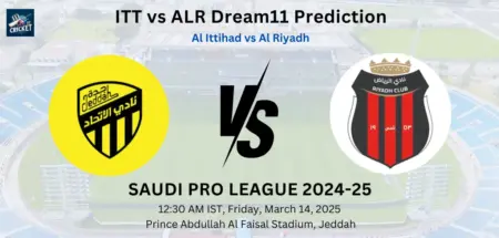 ITT vs ALR Dream11 Prediction