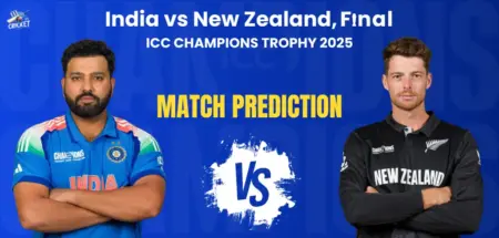 India vs New Zealand Final Match Prediction