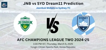 JNB vs SYD Dream11 Prediction