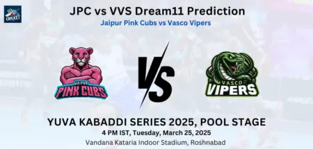 JPC vs VVS Dream11 Prediction