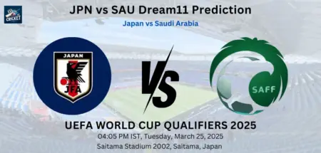 JPN vs SAU Dream11 Prediction