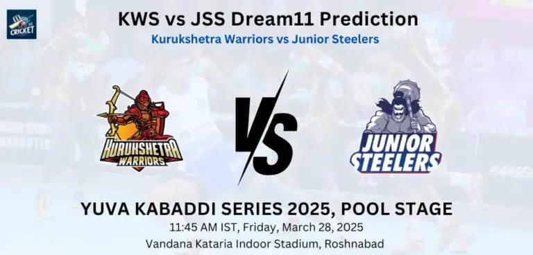 KWS vs JSS Dream11 Prediction