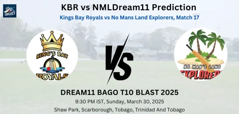 KBR vs NMLDream11 Prediction
