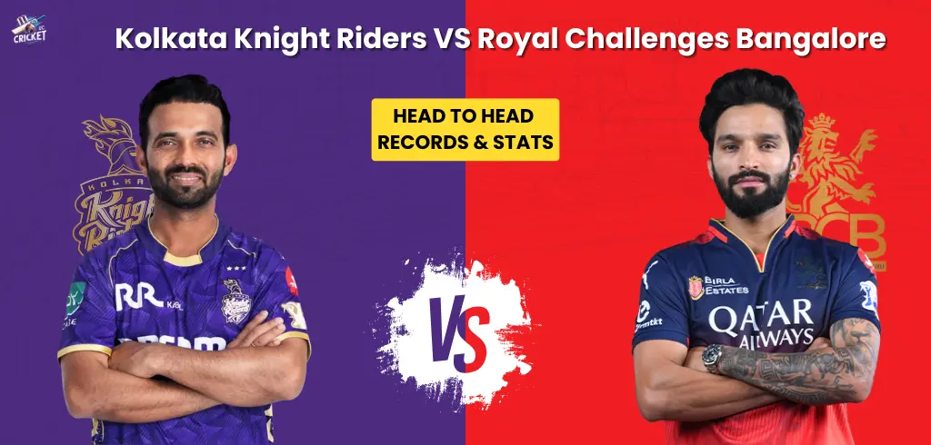 KKR vs RCB head to head record