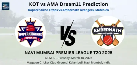 KOT vs AMA Dream11 Prediction