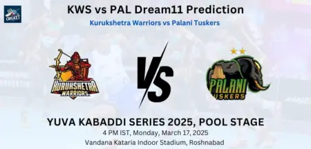 KWS vs PAL Dream11 Prediction