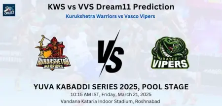 KWS vs VVS Dream11 Prediction