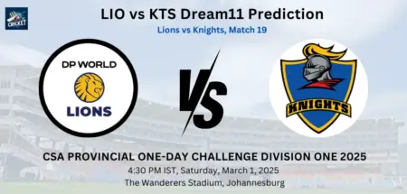 LIO vs KTS Dream11 Prediction