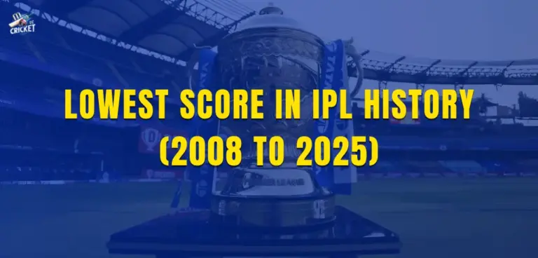Lowest Score in IPL 2025