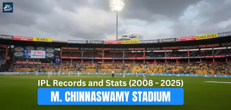 M. Chinnaswamy Stadium IPL Records
