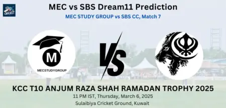 MEC vs SBS Dream11 Prediction