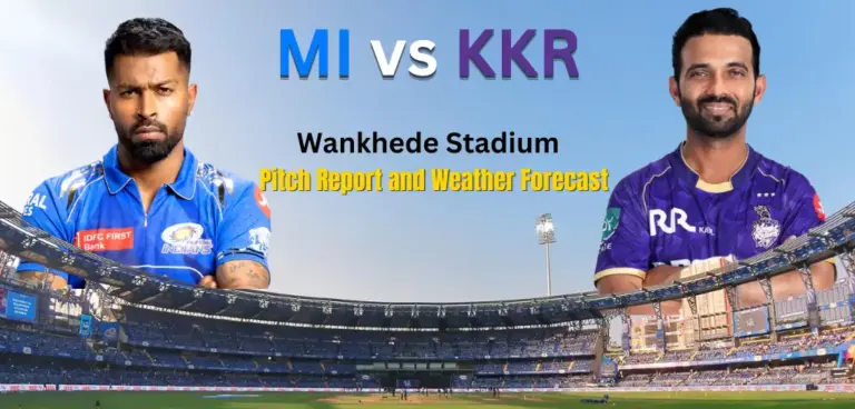 MI vs KKR Pitch Report