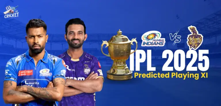 MI vs KKR Predicted Playing XI