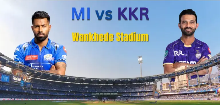 MI vs KKR record in Wankhede Stadium