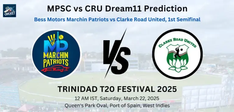 MPSC vs CRU Dream11 Prediction