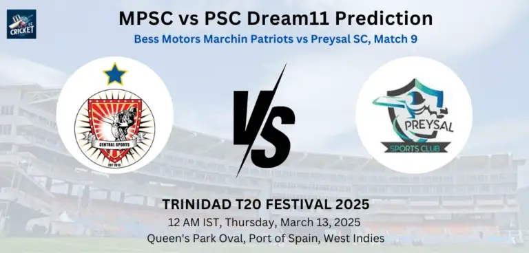 MPSC vs PSC Dream11 Prediction
