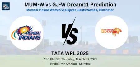 MUM-W vs GJ-W Dream11 Prediction