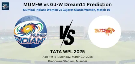 MUM-W vs GJ-W Dream11 Prediction