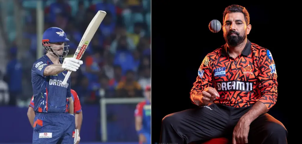 Mitchell Marsh vs Mohammed Shami