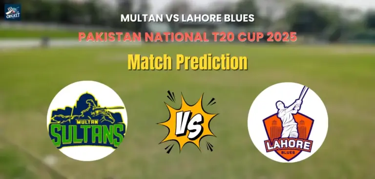 Multan vs Lahore Blues Match Prediction