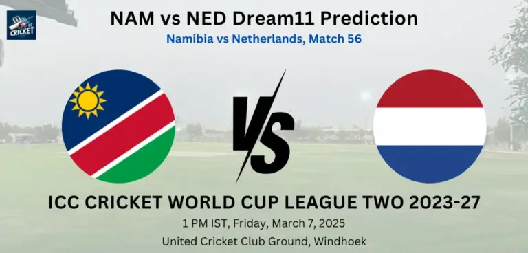 NAM vs NED Dream11 Prediction