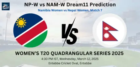 NP-W vs NAM-W Dream11 Prediction