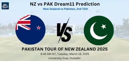 NZ vs PAK Dream11 Prediction