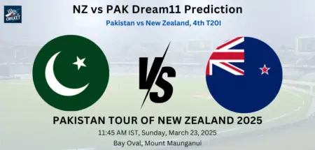 NZ vs PAK Dream11 Prediction