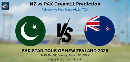 NZ vs PAK Dream11 Prediction