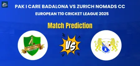 PAK I CARE BADALONA vs Zurich Nomads CC Match Prediction