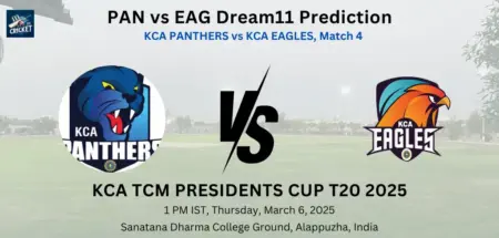 PAN vs EAG Dream11 Prediction