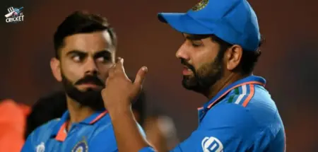 Rohit Sharma and Virat Kohli's