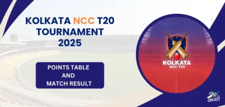 Points Table Kolkata NCC T20 Tournament 2025