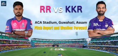 RR vs KKR Pitch Report