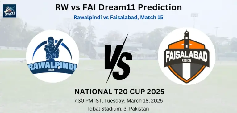 RW vs FAI Dream11 Prediction