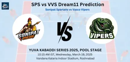 SPS vs VVS Dream11 Prediction