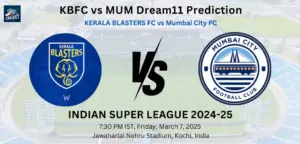 KBFC vs MUM Dream11 Prediction