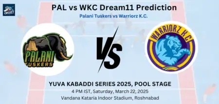 PAL vs WKC Dream11 Prediction