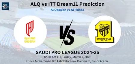 ALQ vs ITT Dram 11 Prediction