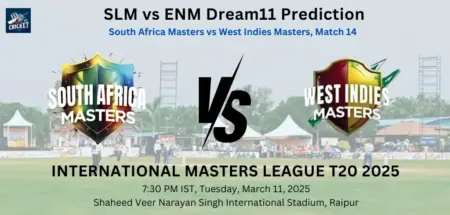 SLM vs ENM Dream11 Prediction