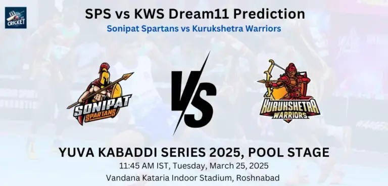SPS vs KWS Dream 11 Prediction