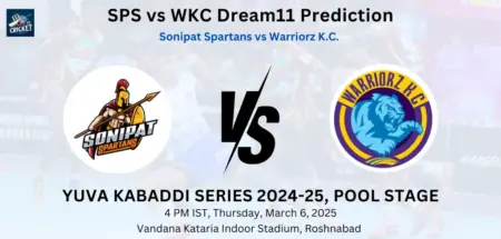 SPS vs WKC Dream11 Prediction