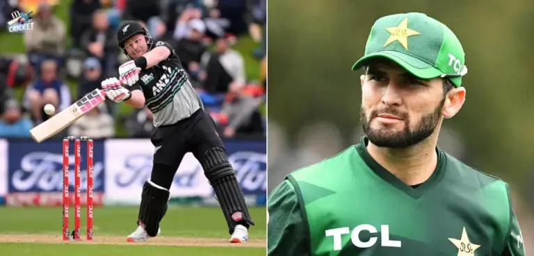 Tim Seifert tonks Shaheen Afridi for 4 sixes in an over