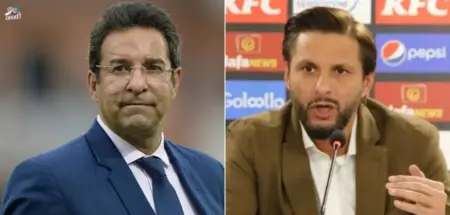 Shahid Afridi Challenges Wasim Akram