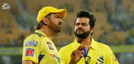 MS Dhoni and Suresh Raina