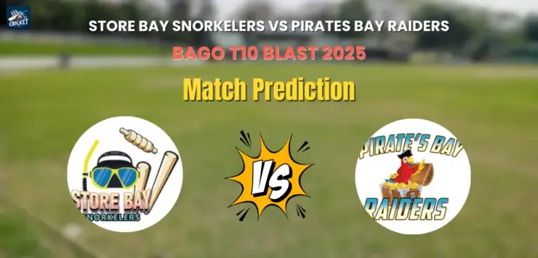 Store Bay Snorkelers vs Pirates Bay Raiders Match Prediction