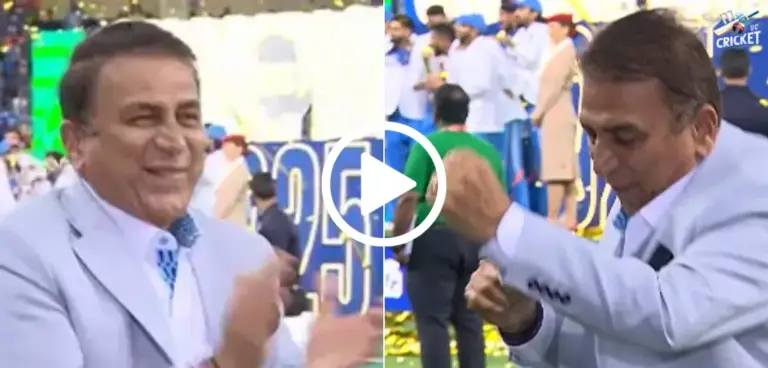 Sunil Gavaskar’s dance moves win